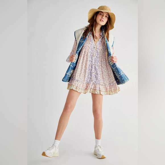 Free people Lost In You Printed Tunic - Picture 4 of 8